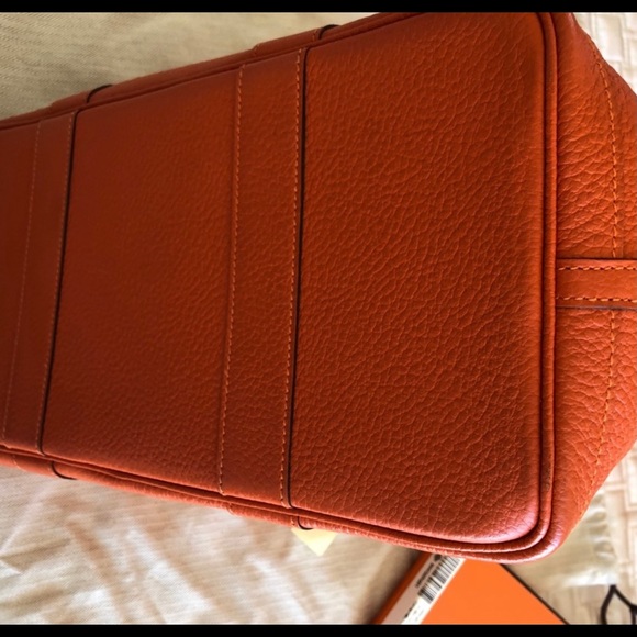 New🌹Hermès Garden Party 36 mm traditional Orange - Picture 5 of 9